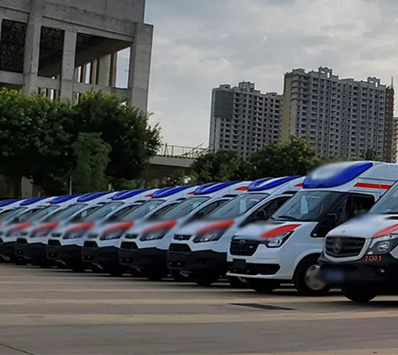 理县服务车队展示